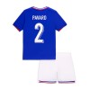 Conjunto (Camiseta+Pantalón Corto) Francia Pavard 2 Primera Equipación Euro 2024 - Niño